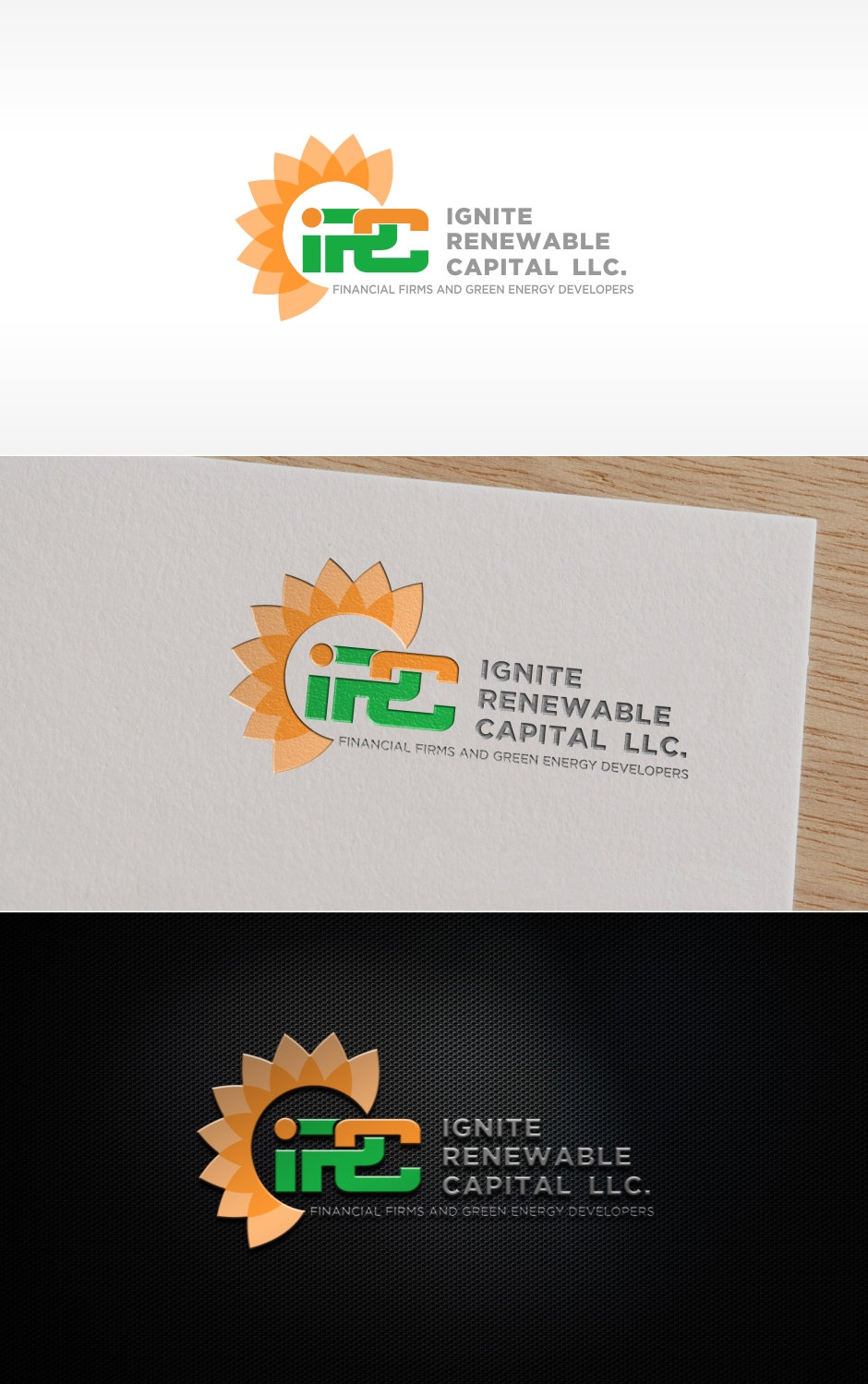 Logo Design by Joenet Jayawarna for Ignite Renewable Capital LLC | Design #18277290
