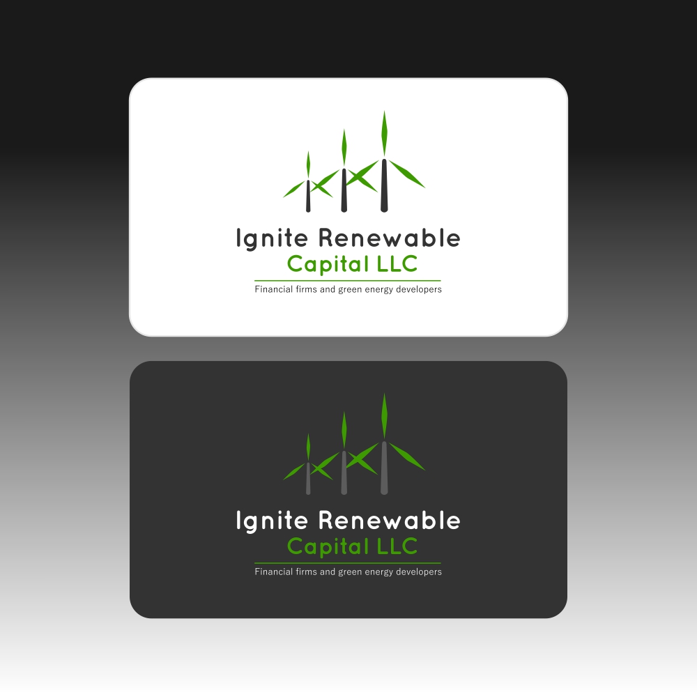 Logo Design by Sergio Medina for Ignite Renewable Capital LLC | Design #18270299