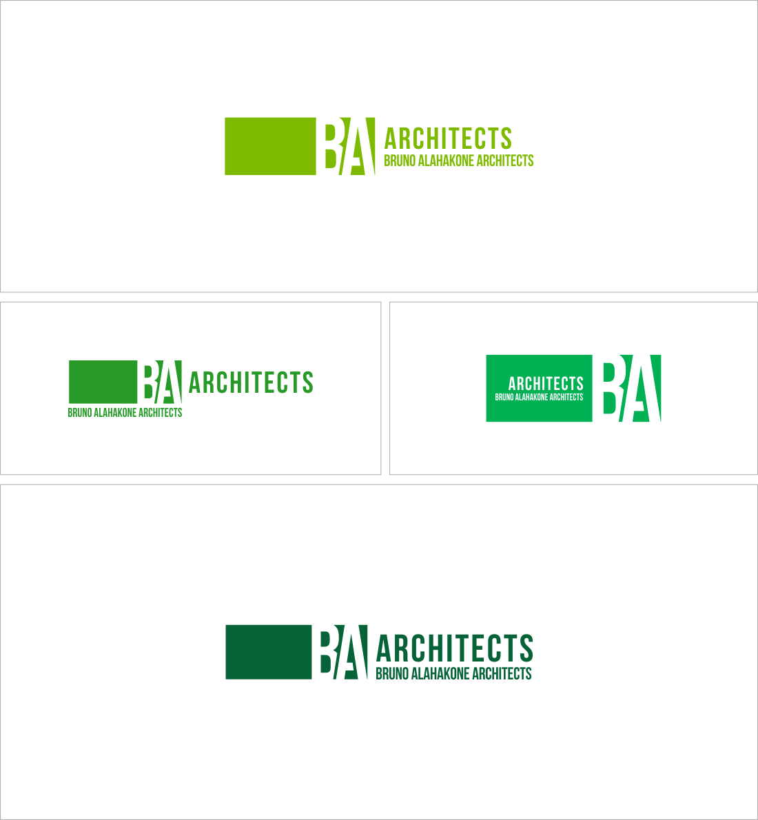 Logo-Design von Naavyd für BA Architects | Design #4332406