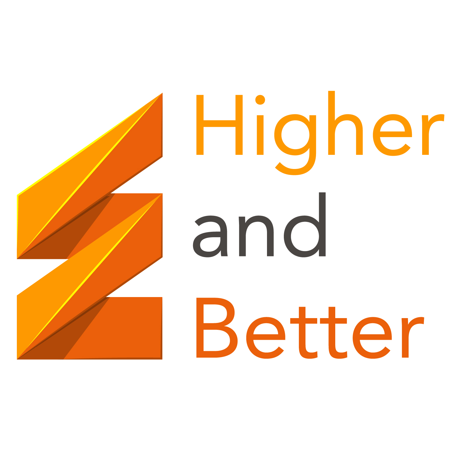 Logo Design by Sridharan.Raja for Higher and Better | Design #18291953