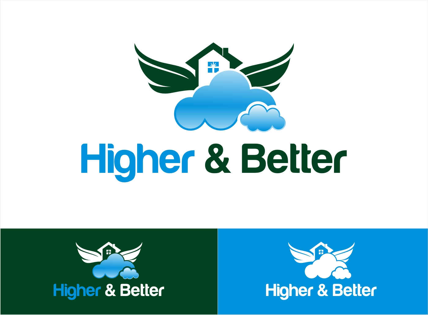 Logo Design by Soul Light for Higher and Better | Design #18275662