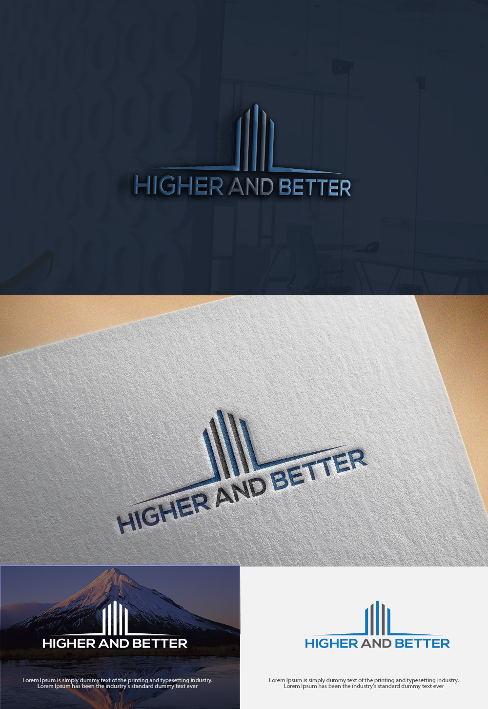 Logo Design by dr ghulam mustafa sahab for Higher and Better | Design #18287111