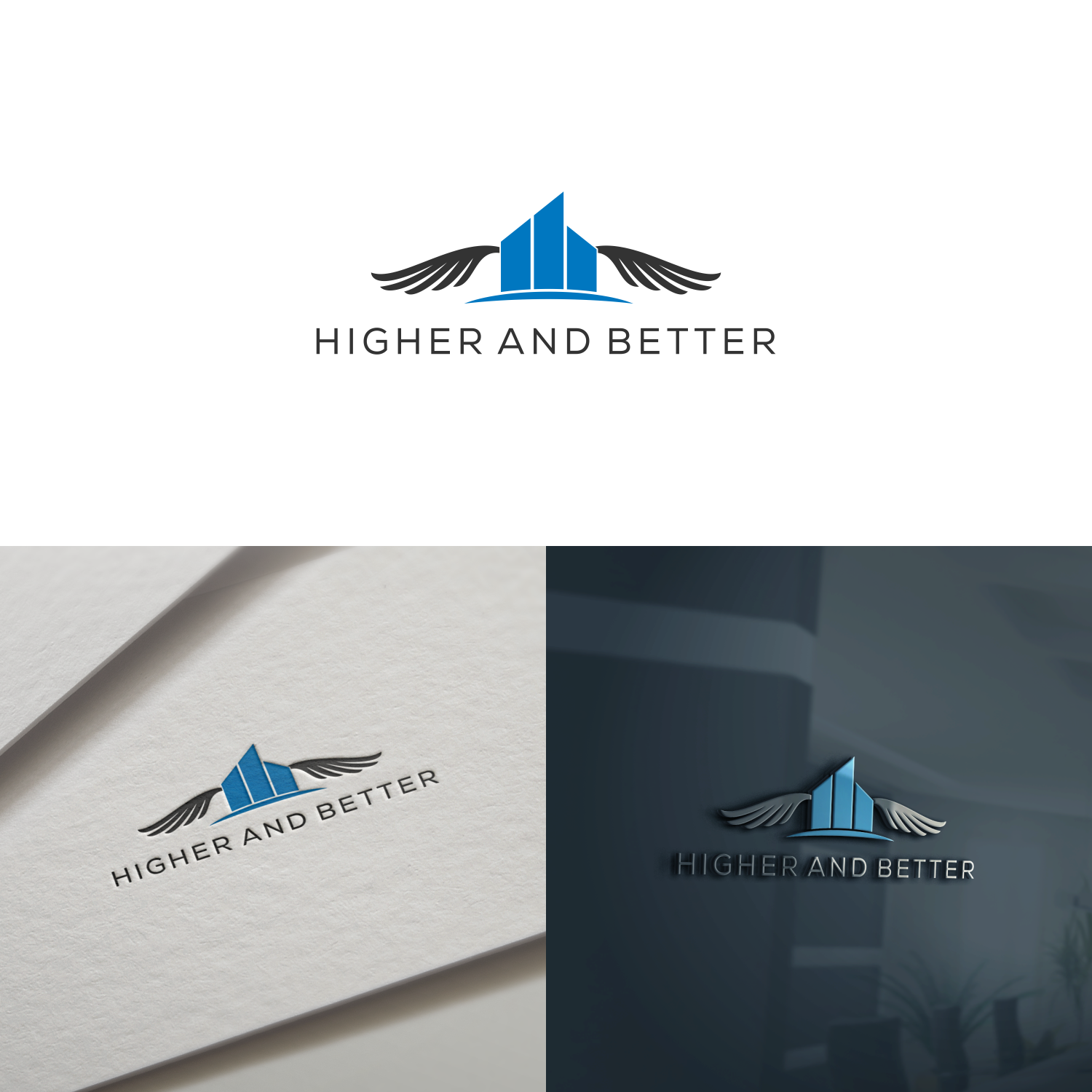 Logo-Design von thedesignmate29 für Higher and Better | Design #18274666