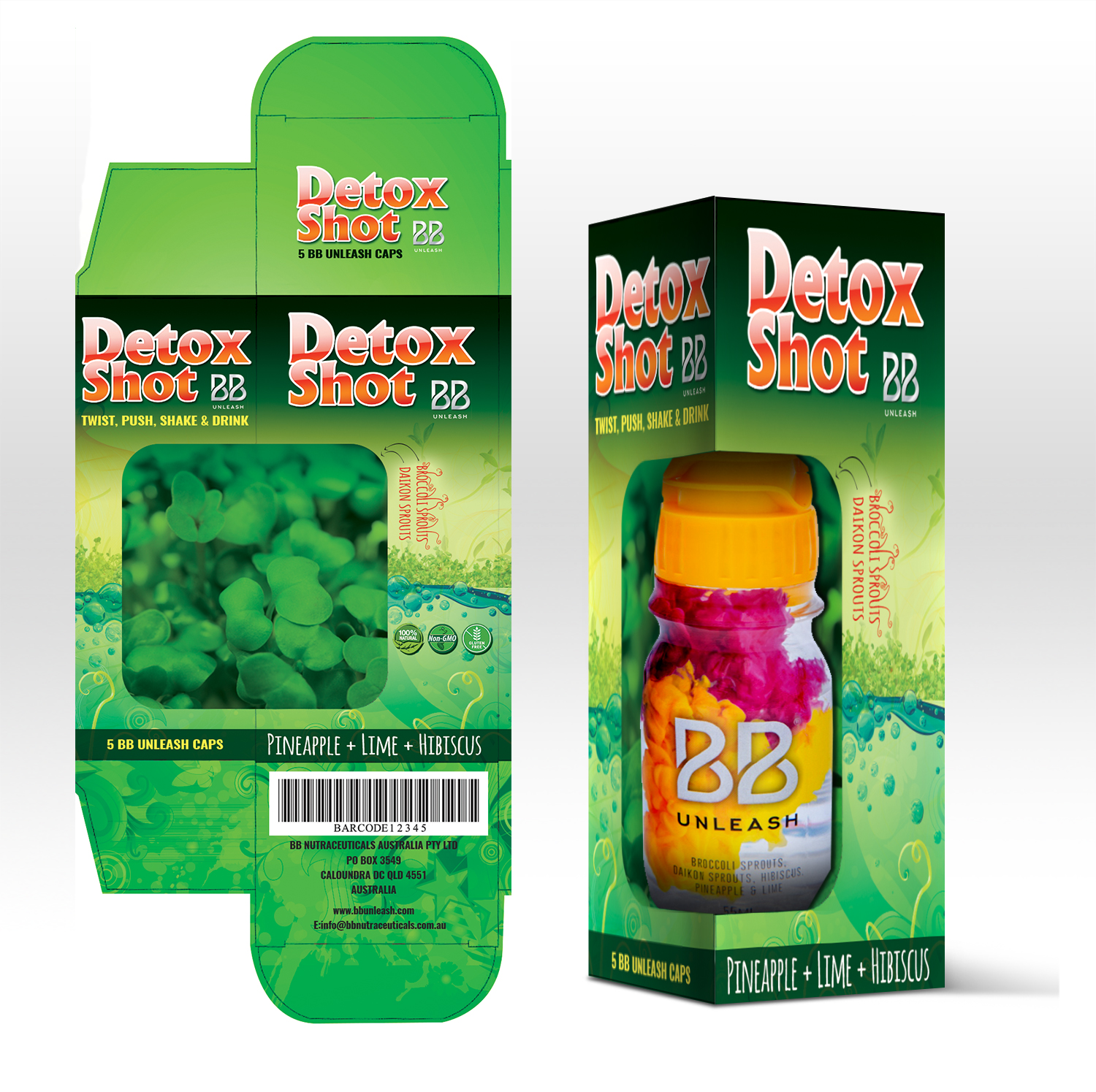 Packaging Design by SAI DESIGNS for BB Nutraceuticals Australia Pty Ltd | Design #18310589