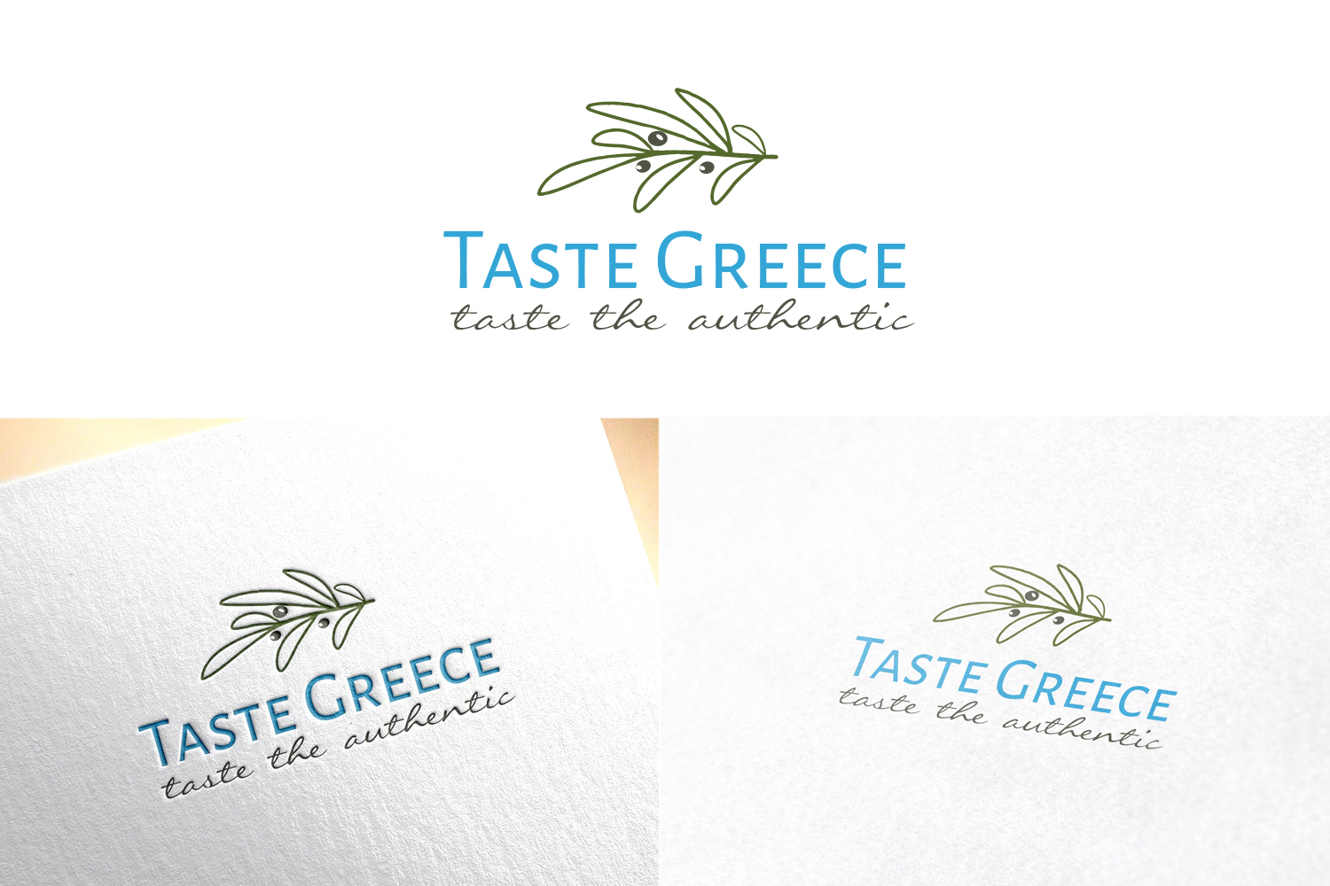 Logo Design by creativedesign for Taste Greece food trading Ltd | Design #18293584