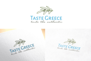 Taste Greece - Taste the Authentic! | Logo Design by creativedesign