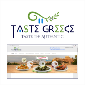 Logo Design by Sergio Medina for Taste Greece food trading Ltd | Design: #18356279