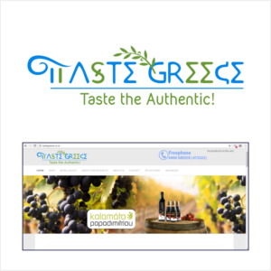 Logo Design by Sergio Medina for Taste Greece food trading Ltd | Design: #18356280