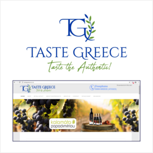 Logo Design by Sergio Medina for Taste Greece food trading Ltd | Design: #18356343