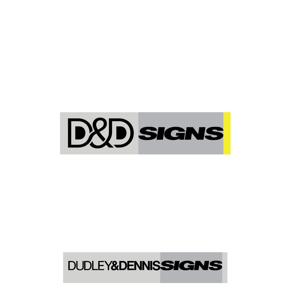 Logo Design by jonosar for Dudley & Dennis Signs | Design #18273417