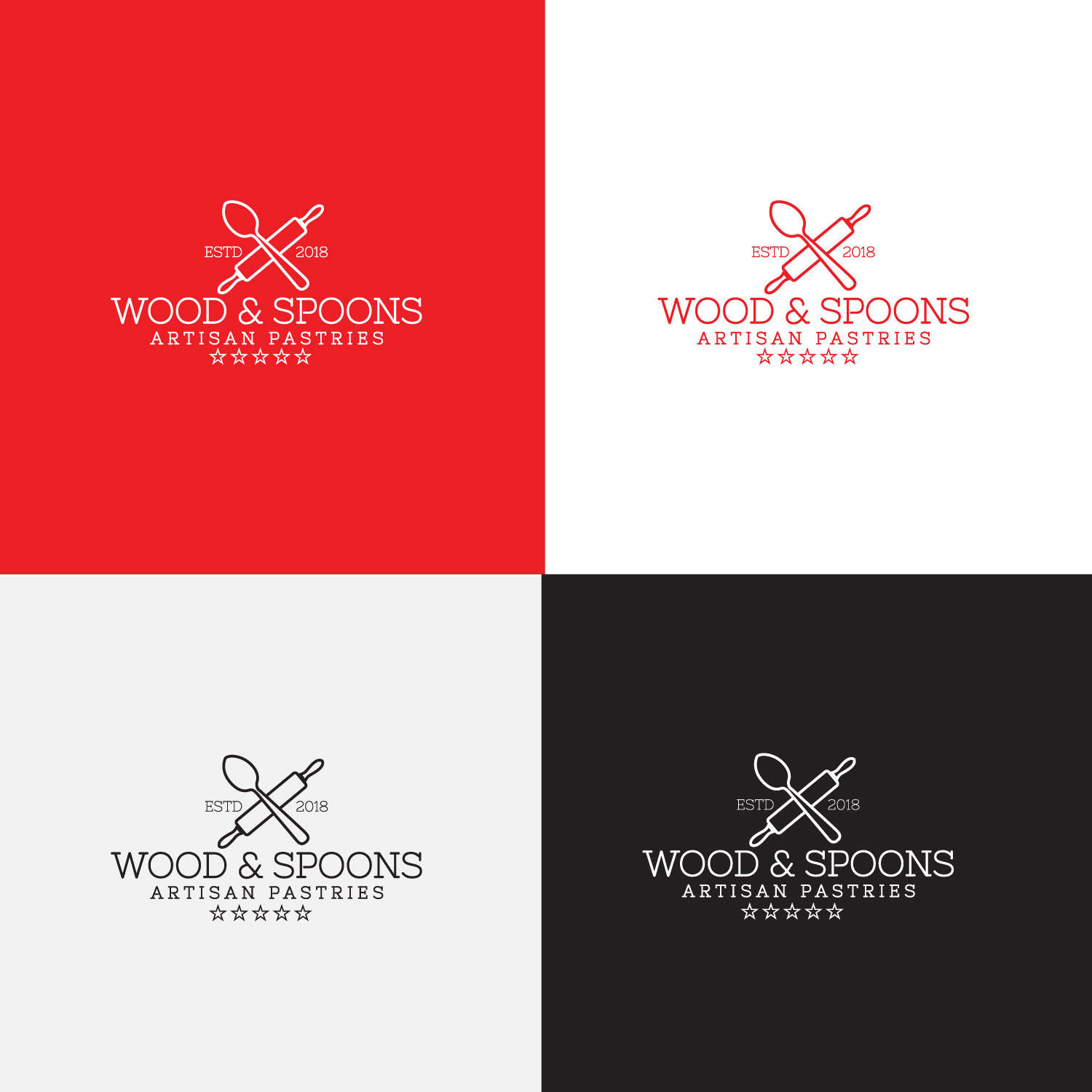 Logo Design by sankar999 for Wood and Spoons | Design #18275583