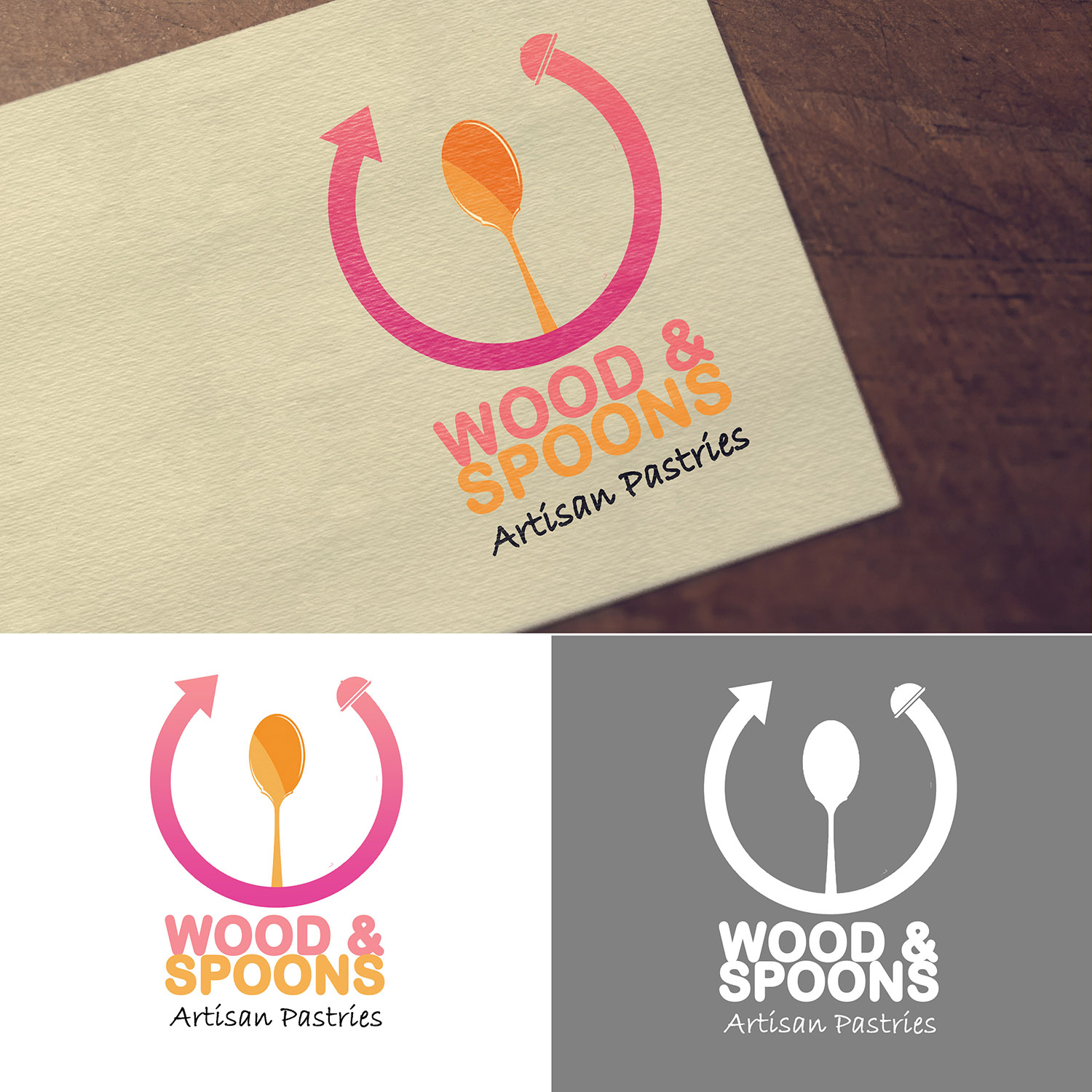 Logo Design by MUJIKHU for Wood and Spoons | Design #18270108