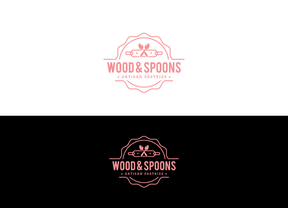 Logo Design by Bong_organic_design for Wood and Spoons | Design #18286143