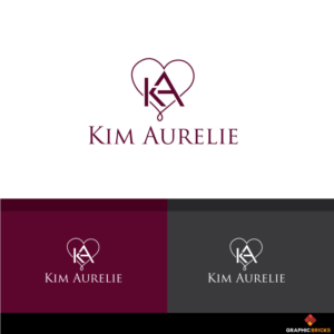 Kim Aurelie (can include: Bridal Artistry) | Logo Design by Graphic Bricks