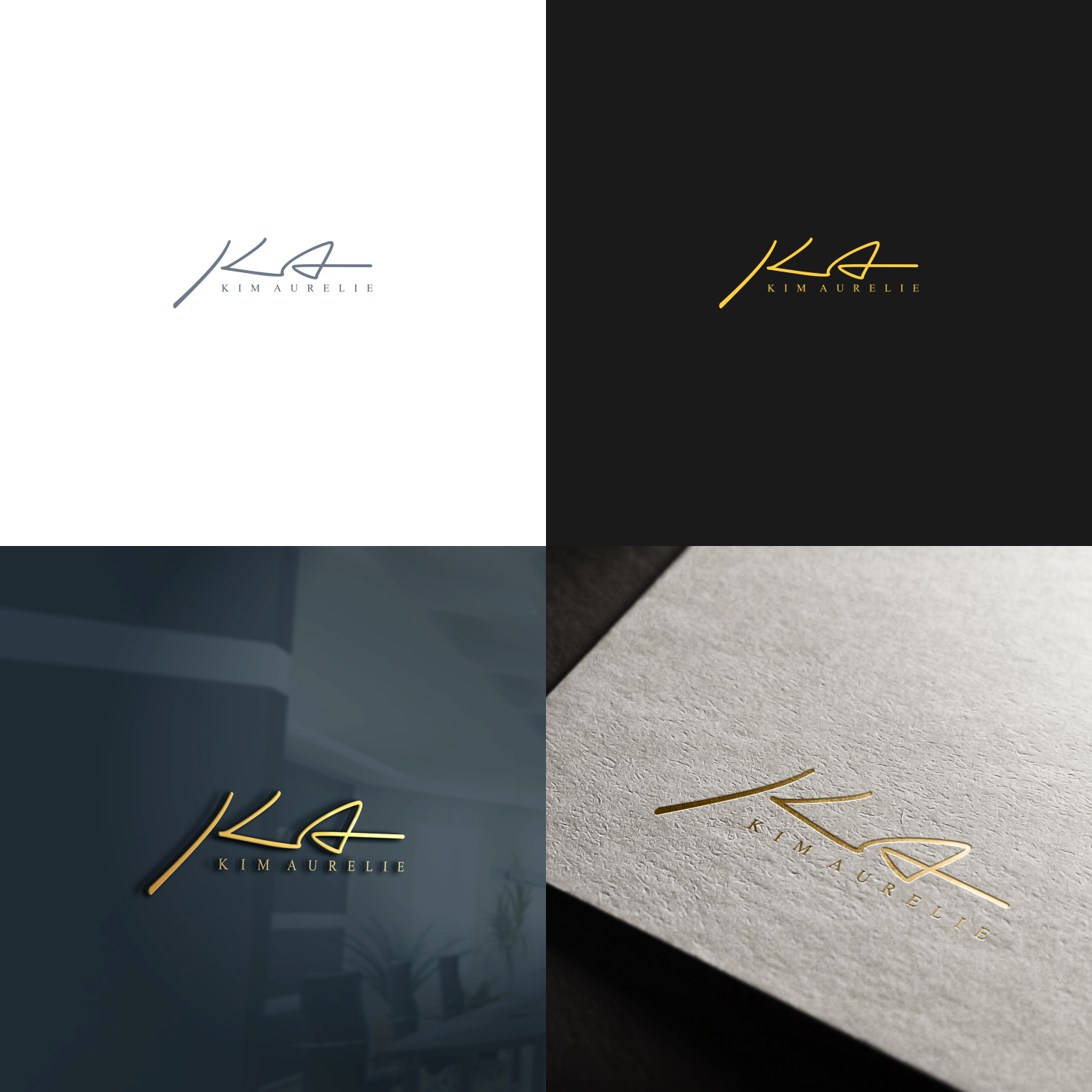 Logo Design by Artgo for Kim Aurelie | Design #18271632