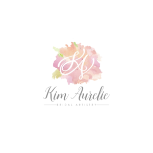 Kim Aurelie (can include: Bridal Artistry) | Logo Design by Basksh Designs
