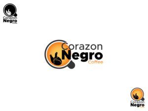 Logo-Design von Matea für Corazon Negro Coffee | Design: #18282633