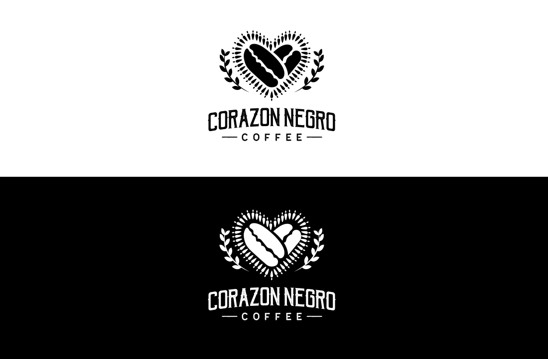 Logo-Design von GLDesigns für Corazon Negro Coffee | Design #18285965