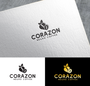 Logo Design by Impressive Solutions for Corazon Negro Coffee | Design: #18282400