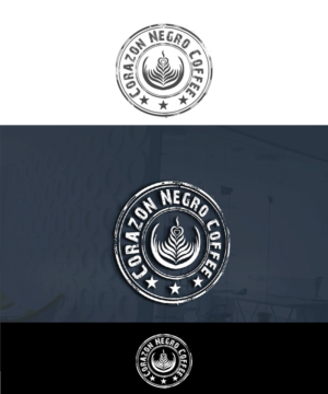 Logo-Design von Isnah Logo für Corazon Negro Coffee | Design: #18281388