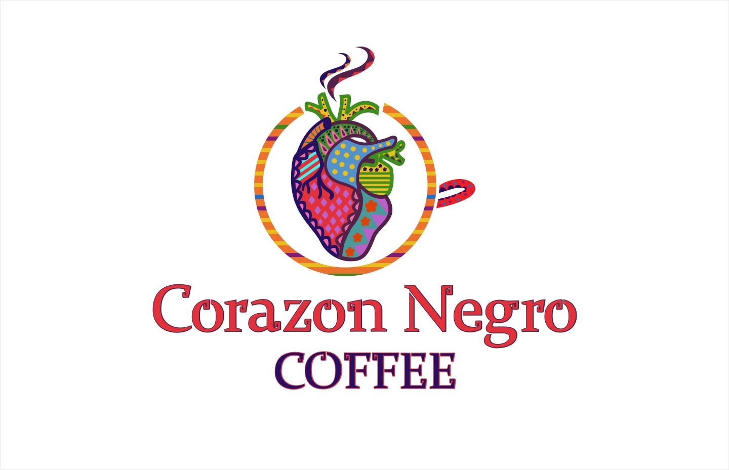 Logo-Design von Soul Light für Corazon Negro Coffee | Design #18286705