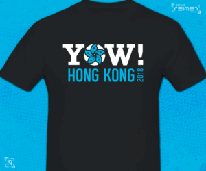 Design Fun shirt for YOW! Hong Kong conference | Design de T-shirt par nreimer