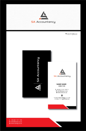 SA Accountancy | Logo Design by zebronicgraphic