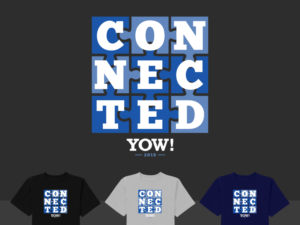 Design Exciting shirt for IT Conference YOW! Connected