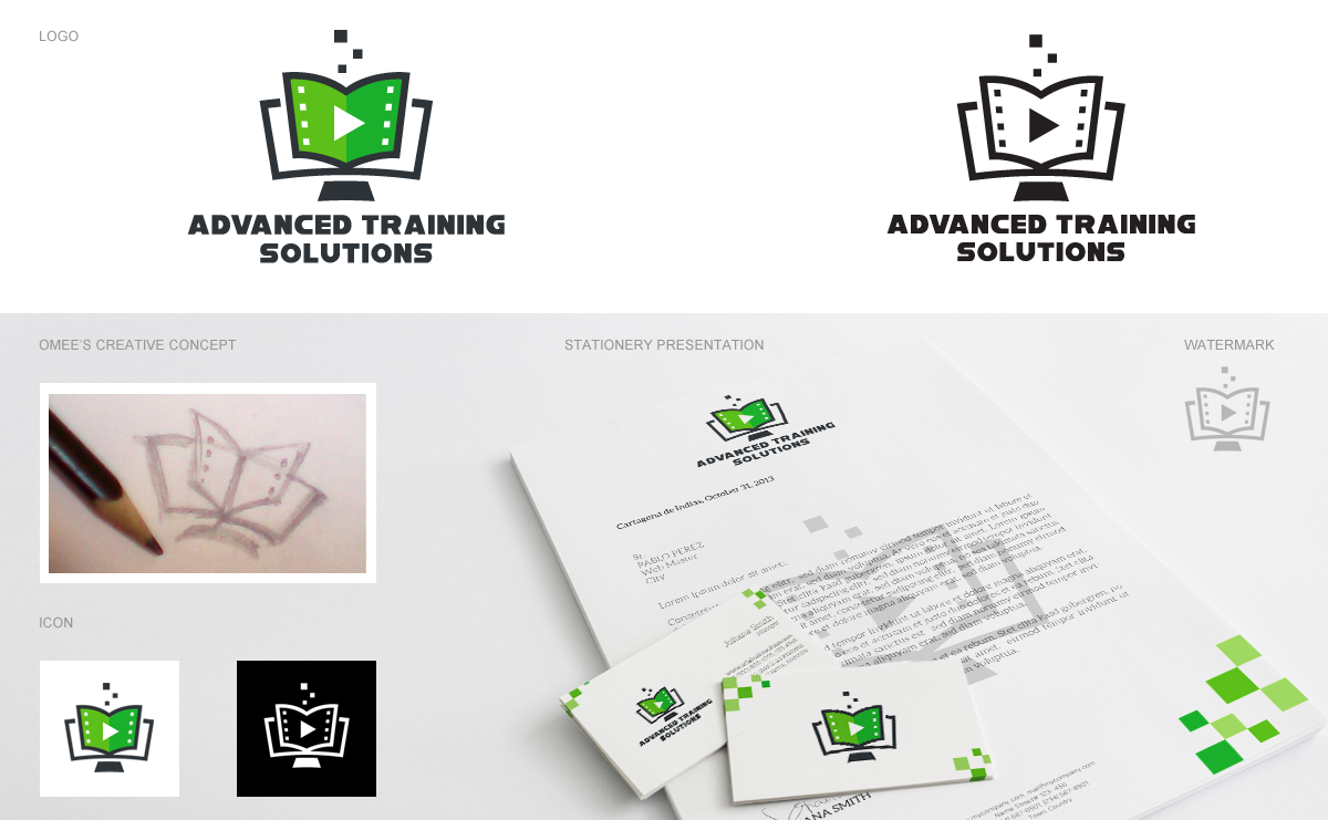 Design de Logo par Omee pour Advanced Training Solutions | Design #2815277