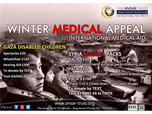 Poster-Design von Sandaruwan für Wleed Ul Haq Ltd/ The Ansar Trust Worldwide Charity | Design #2803782