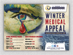 Diseño de Póster por Alaya para Wleed Ul Haq Ltd/ The Ansar Trust Worldwide Charity | Diseño: #2802856