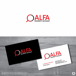 Logo Design by MBARO for Alfa Property Advisory | Design #18284748