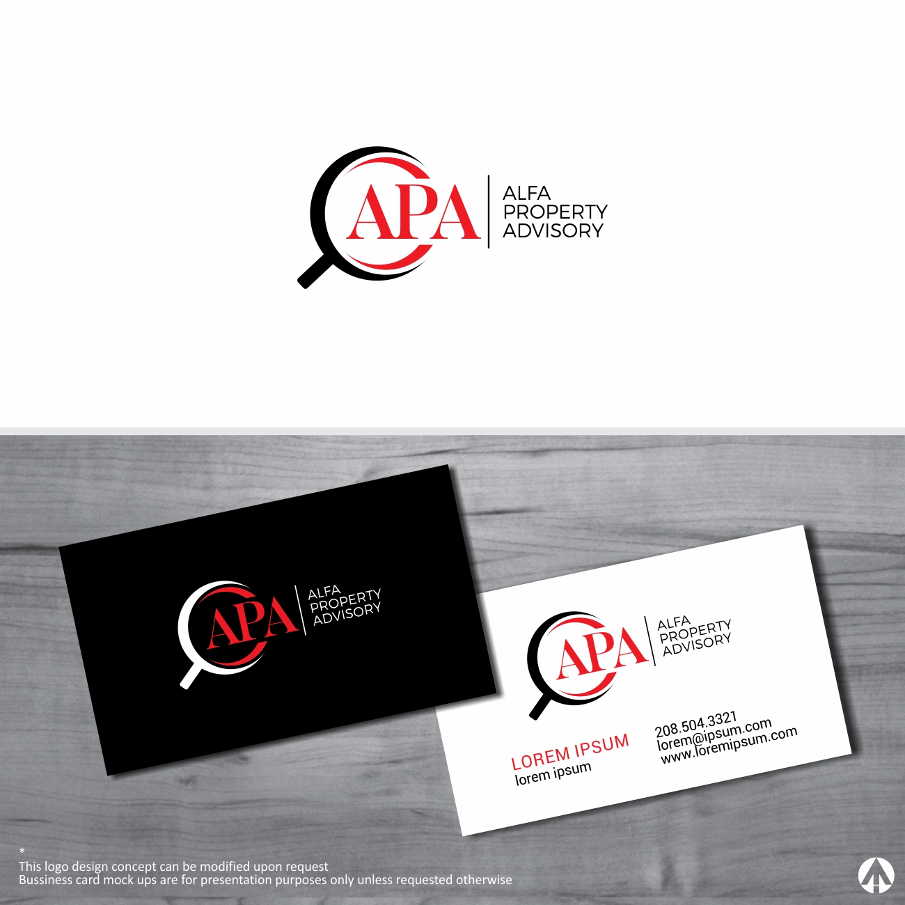 Design de Logo par MBARO pour Alfa Property Advisory | Design #18284749