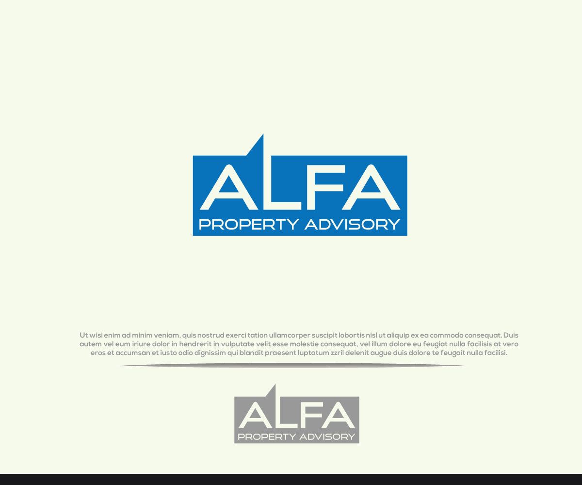 Design de Logo par Niizam's pour Alfa Property Advisory | Design #18301979