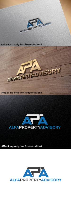 Diseño de Logo por designmind78 para Alfa Property Advisory | Diseño: #18309100
