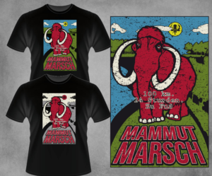 T-shirt Design by SpaGGy for Mammutmarsch | Design: #18342098