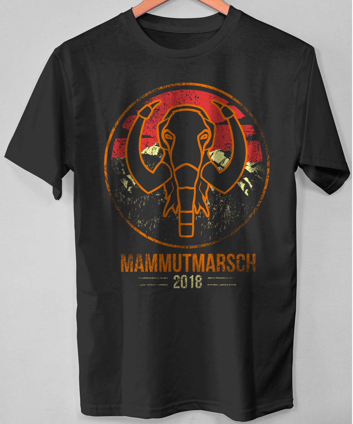 T-Shirt-Design von O_O NIZAL O_O für Mammutmarsch | Design #18370350