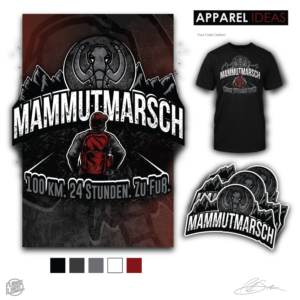T-shirt Design by Pat Sullivan for Mammutmarsch | Design: #18348352