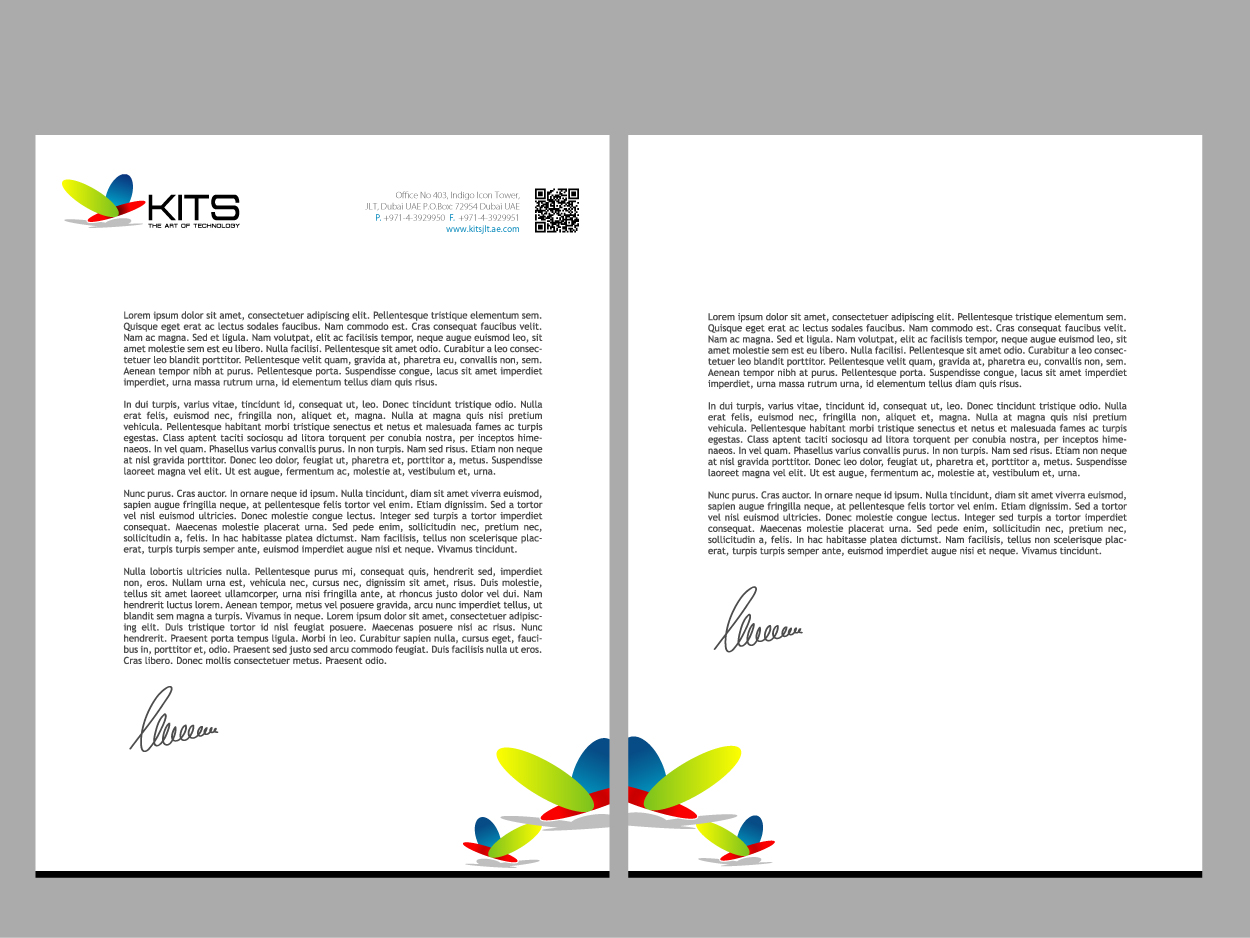 Letterhead Design by Nila for this project | Design #666130
