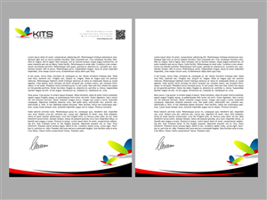 KITS (Key Information Technology Services) Letter Head Design Project | Letterhead Design by Nila