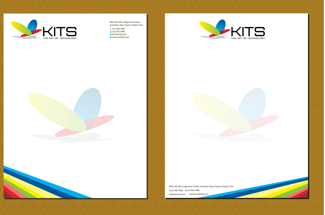 letterhead design