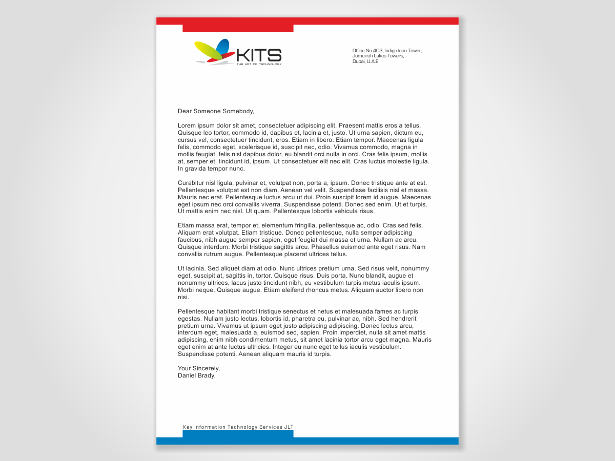 Letterhead Design by HYPdesign for this project | Design #653055