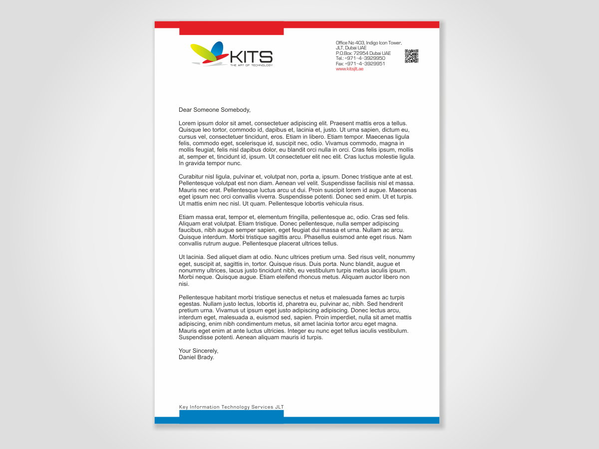 Letterhead Design by HYPdesign for this project | Design #664964