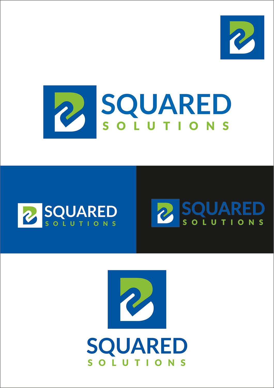 Logo Design by Abaan for B Squared Solutions, LLC | Design: #18403125