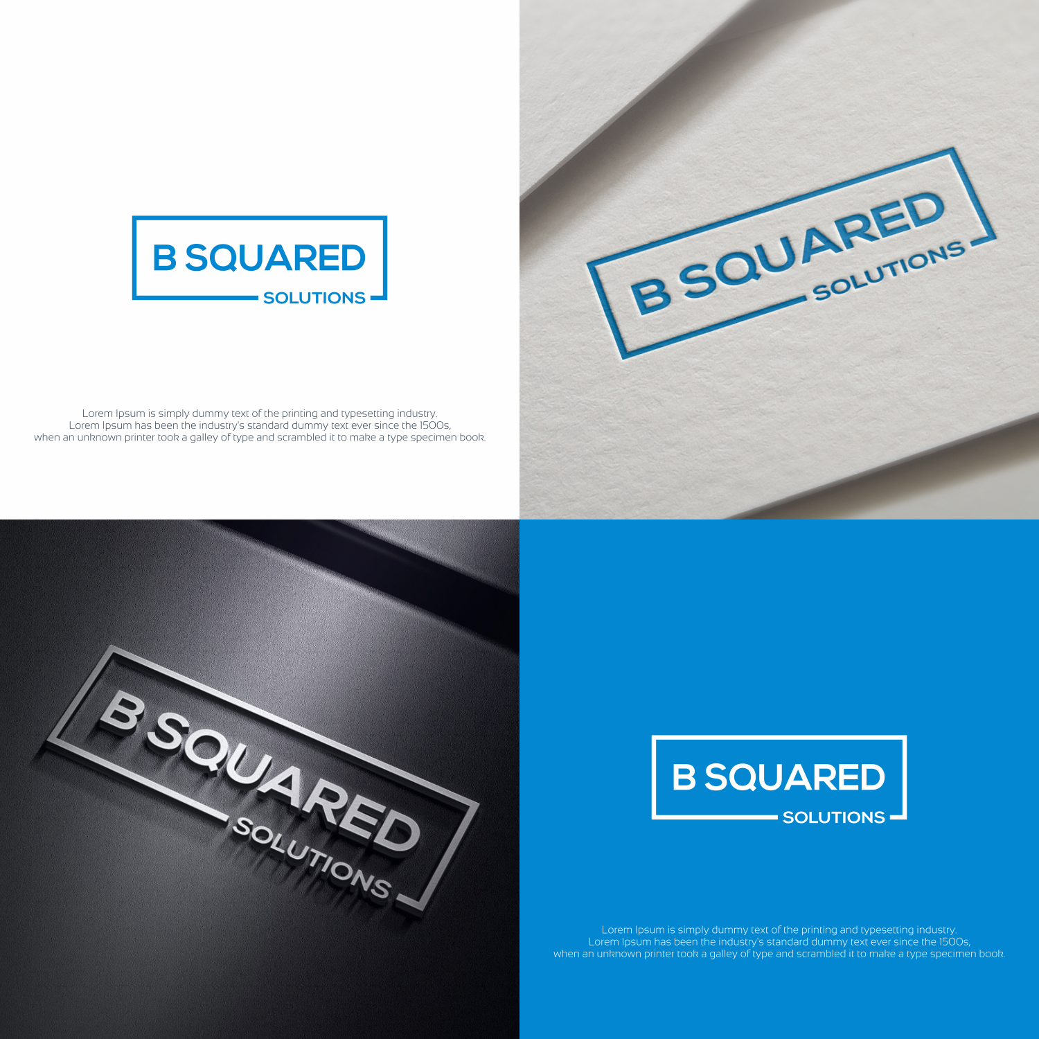 Logo Design by Optimistic_Studio for B Squared Solutions, LLC | Design #18400070