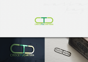 CreceTuCartera | Logo Design by maria-kaz