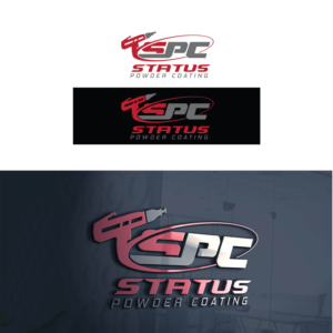 Status Powder Coating | Logo Design by Finley Johnson