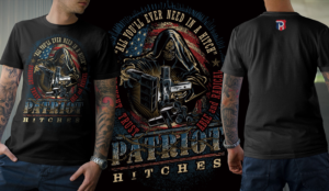 Design de T-shirt par DCLA pour Patriot Hitches, LLC | Design : #20921635