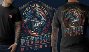 Design de T-shirt par DCLA pour Patriot Hitches, LLC | Design : #20929067