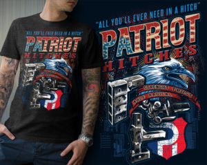 Design de T-shirt par DCLA pour Patriot Hitches, LLC | Design : #20953113